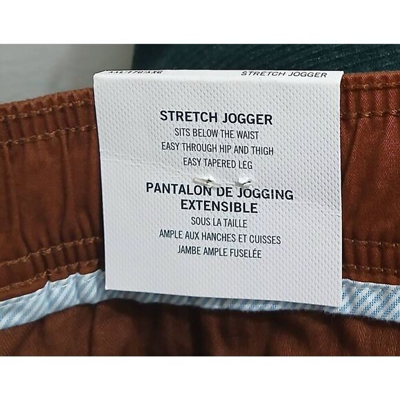 Tommy Hilfiger womens 2xl flex jogger cargo pants 42 waist rust brown - Picture 2 of 8